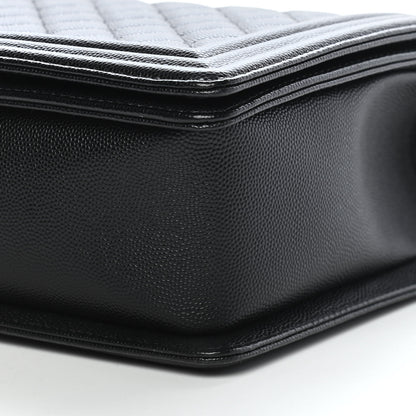 Chanel Caviar Quilted New Medium Boy Flap Black 9 of 9