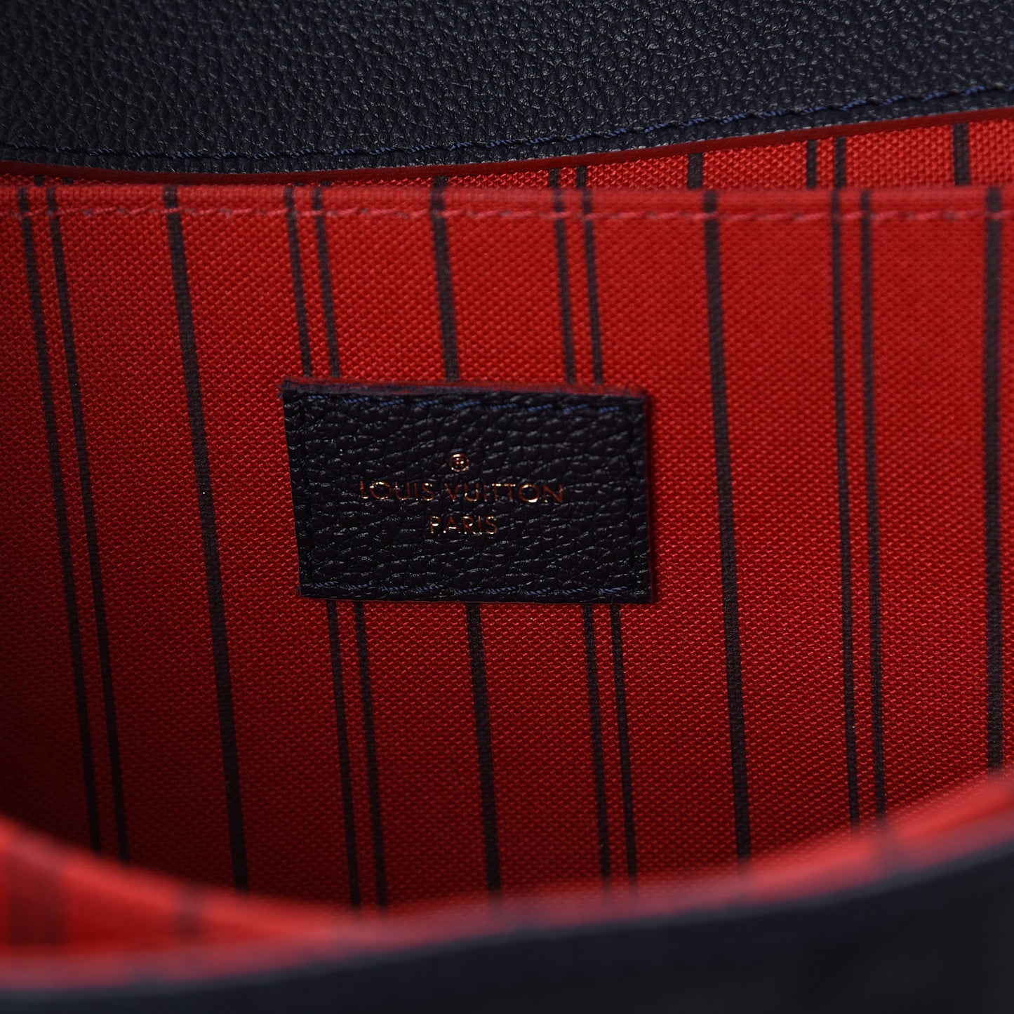 Empreinte Pochette Metis Marine Rouge