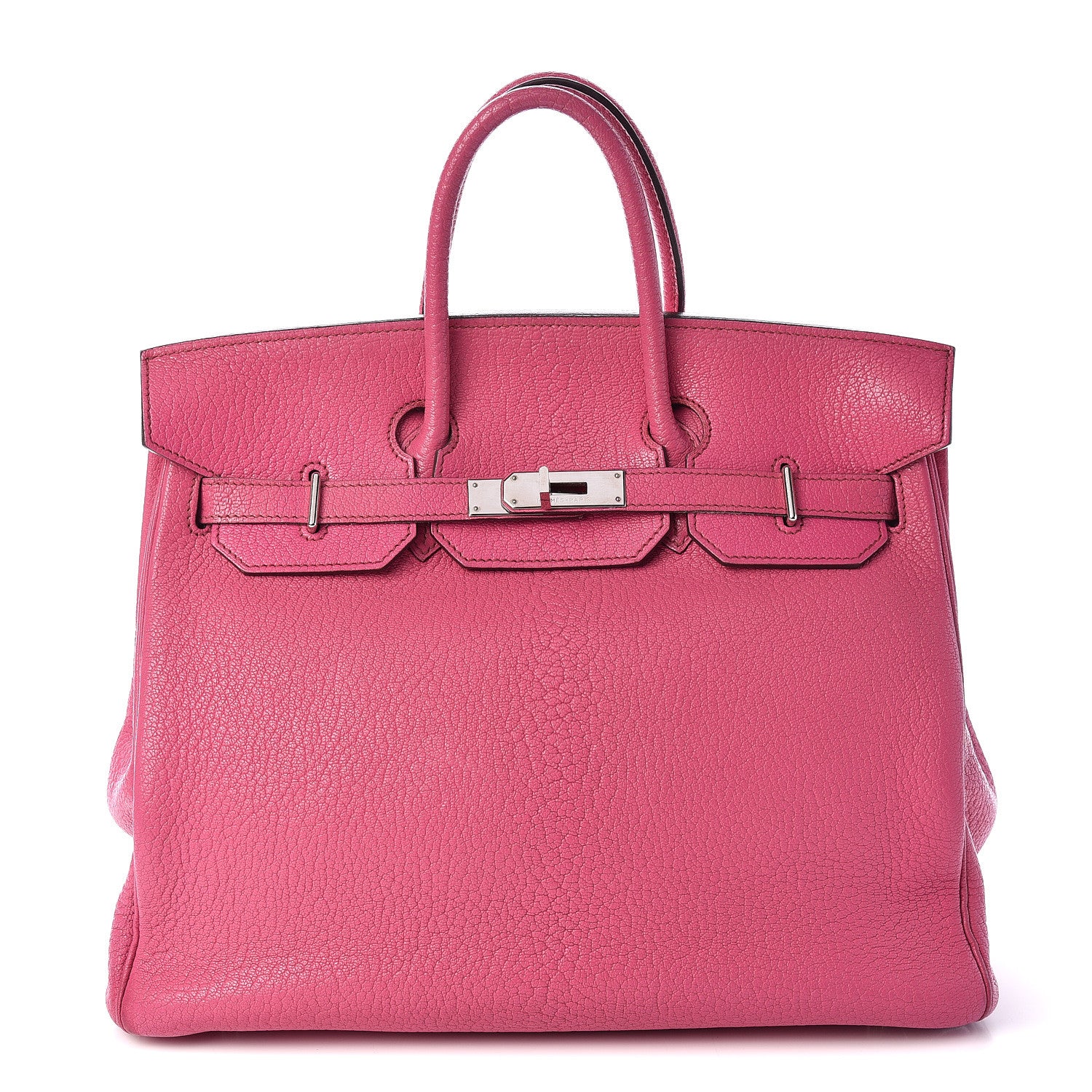 Hermes Chevre de Coromandel HAC Birkin 32 Fuchsia 1 of 19