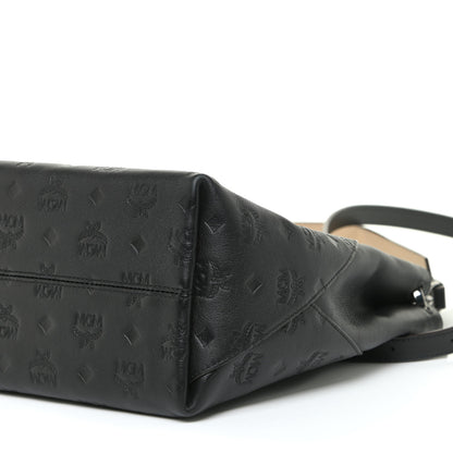 MCM Calfskin Ottomar Medium Klara Hobo Black 9 of 16