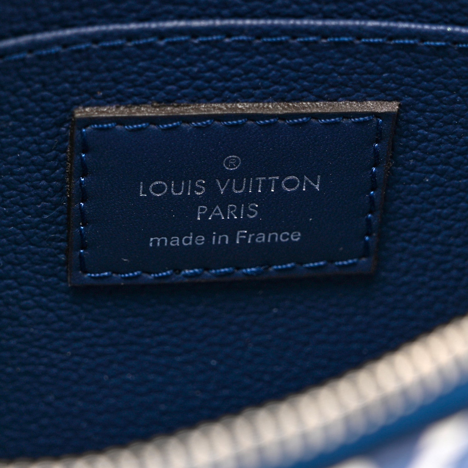 Louis Vuitton Monogram Giant Escale Cosmetic Pouch Blue 6 of 6