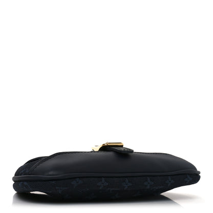 Louis Vuitton Mini Monogram Anne Sophie Pochette Clutch Bleu 4 of 6