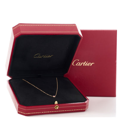 Cartier 18K Pink Gold Pink Sapphire D'Amour Pendant Necklace 5 of 5