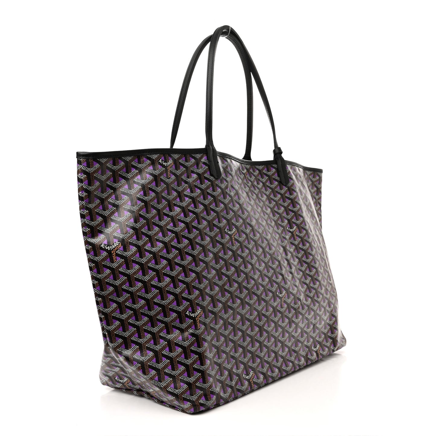 Goyardine Saint Louis Claire Voie GM Black Purple