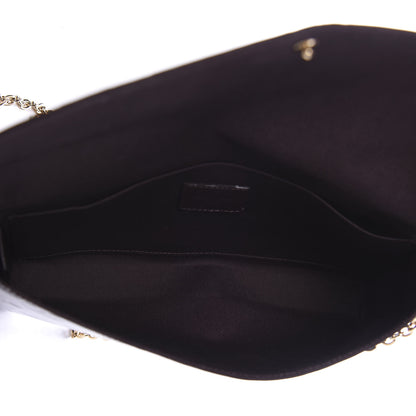 Louis Vuitton Vernis Pochette Felicie Chain Wallet Amarante 4 of 9