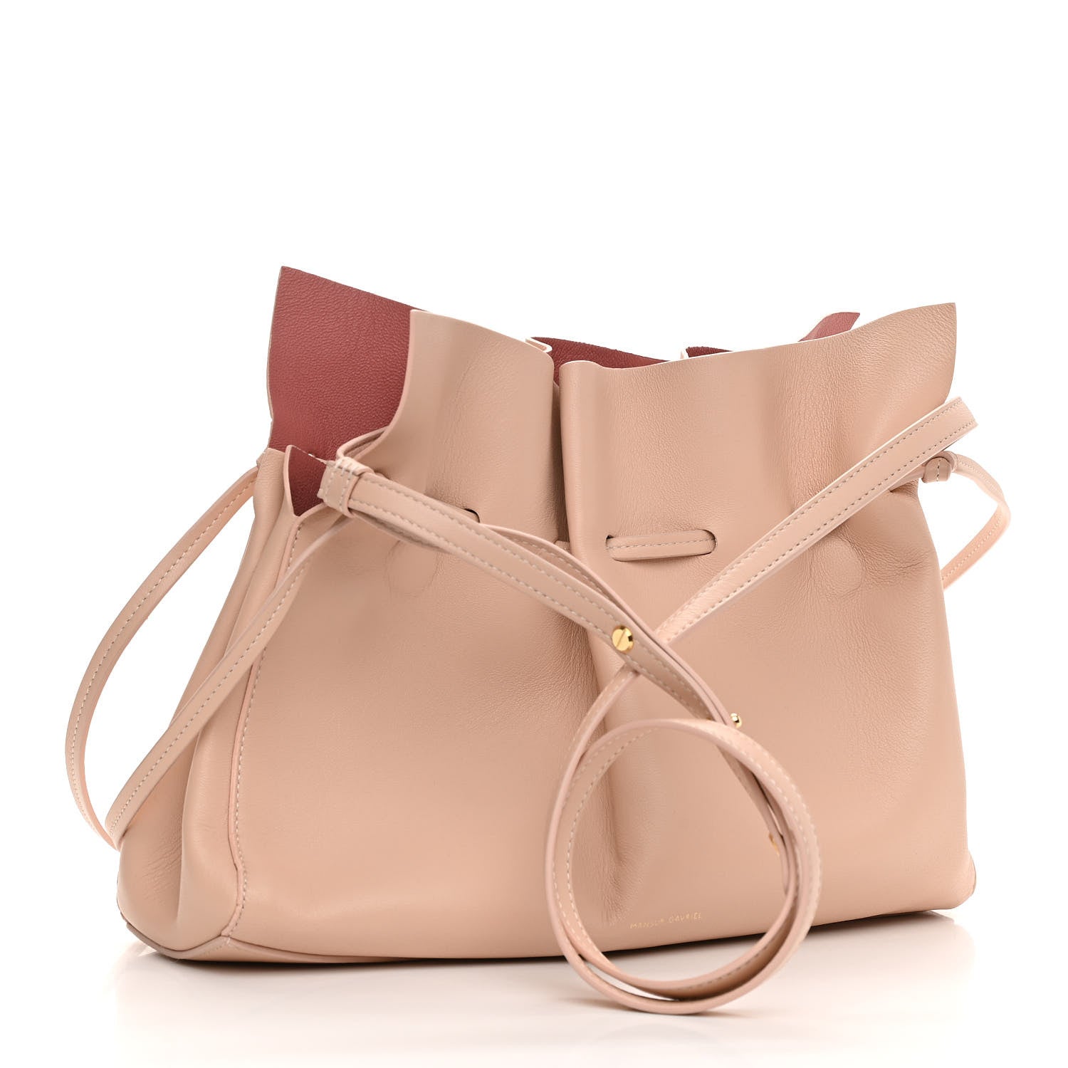 Mansur Gavriel Lambskin Protea Bag Rosa Blush 3 of 8