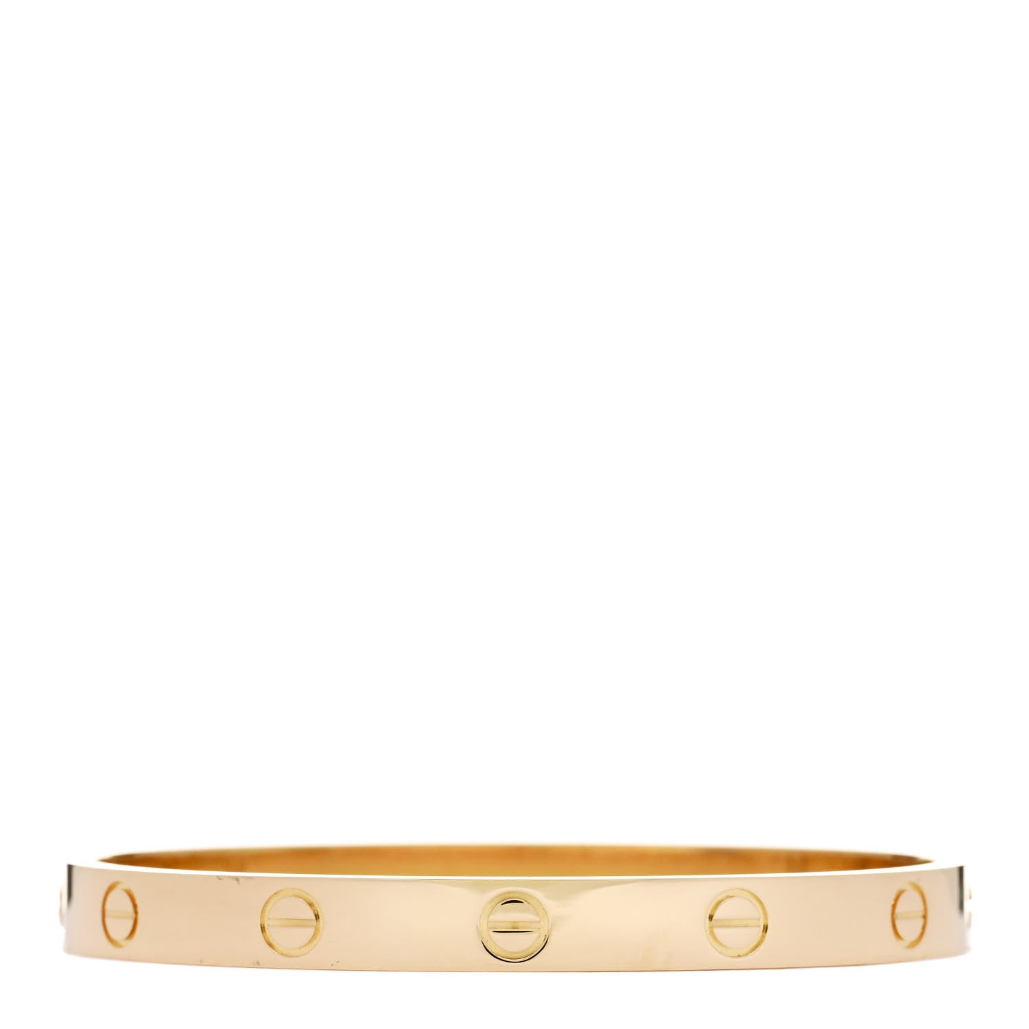 Cartier 18K Yellow Gold LOVE Bracelet 17 2 of 8