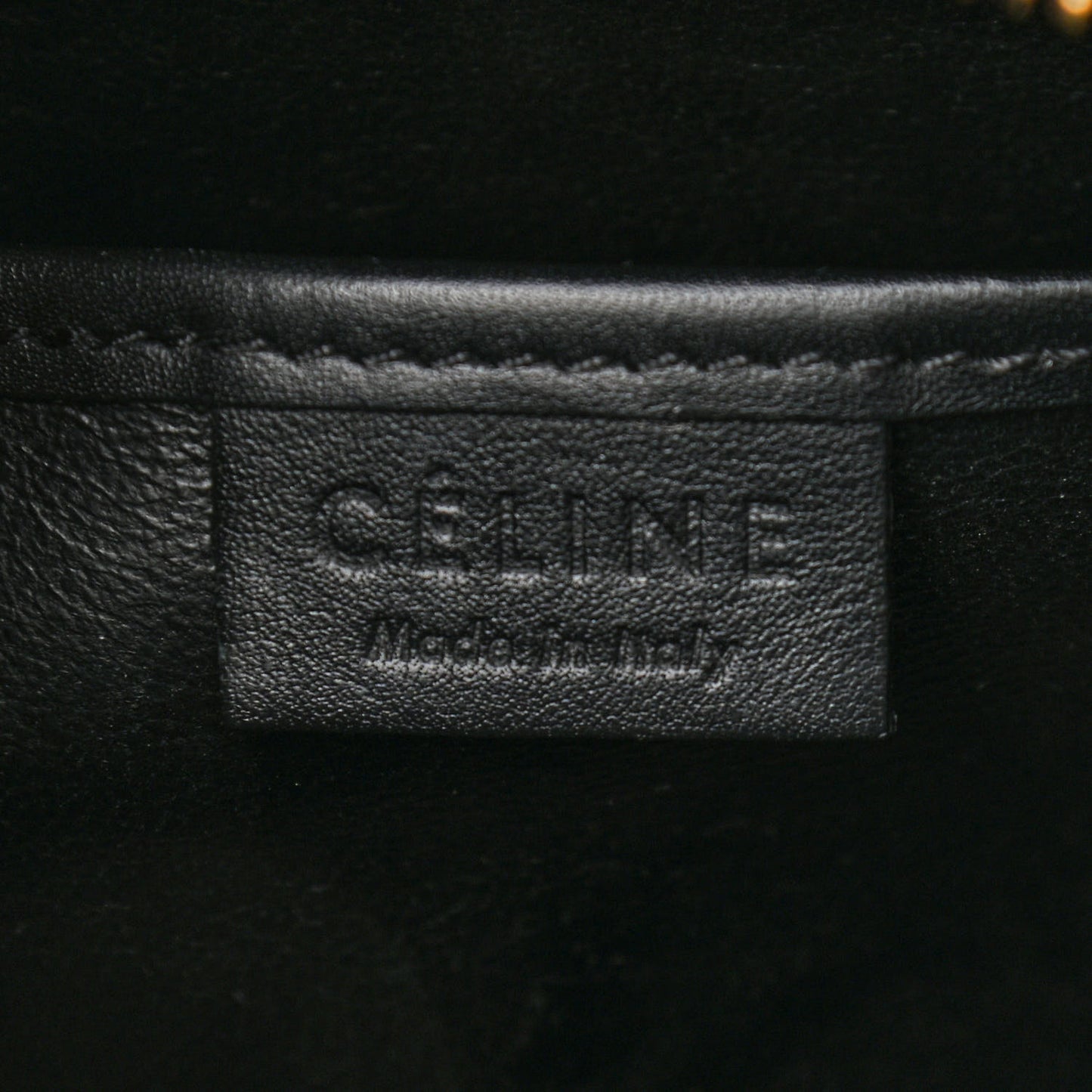 Smooth Calfskin Nano Luggage Black
