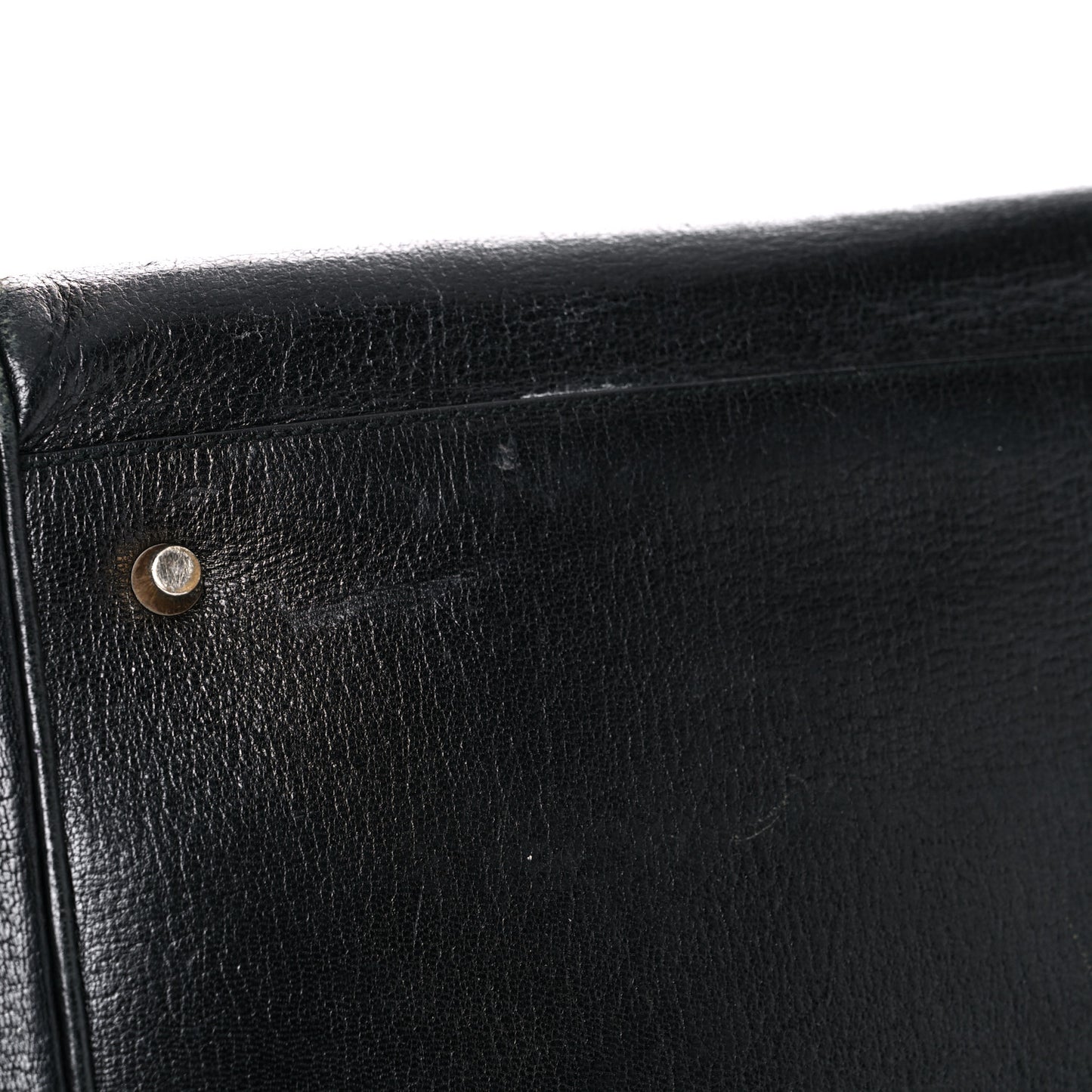 Goatskin Cerniera Doctor Bag Black