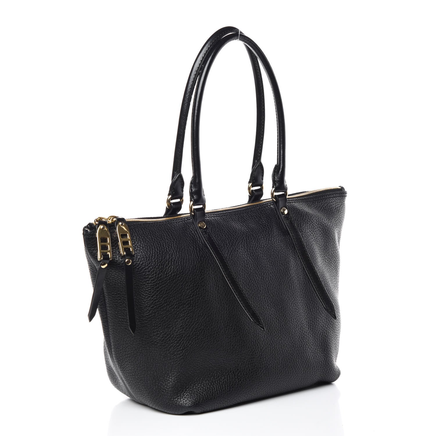 Burberry London Grainy Calfskin Small Salisbury Tote Black 3 of 10