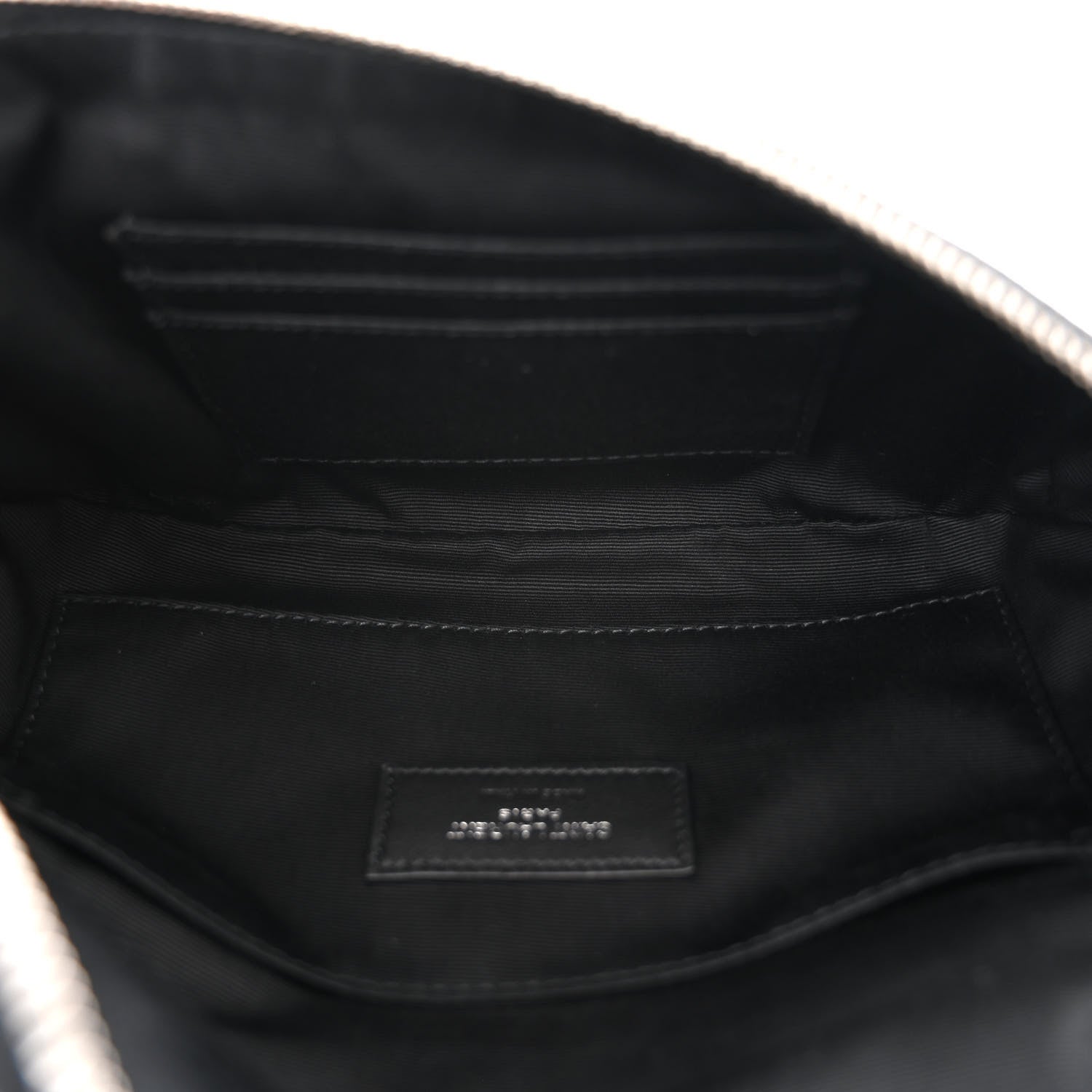Saint Laurent Canvas Monogram Belt Bag Black 5 of 11