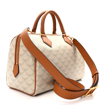 MCM Lauretos Medium Ella Boston Oatmeal 3 of 9