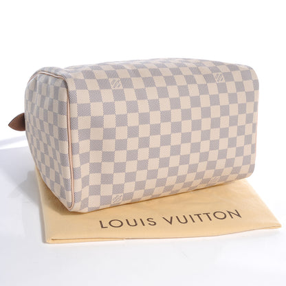 Louis Vuitton Damier Azur Speedy 30 4 of 7