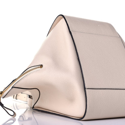 Loewe Grained Calfskin Small Hammock Shoulder Bag Neutral 7 of 8
