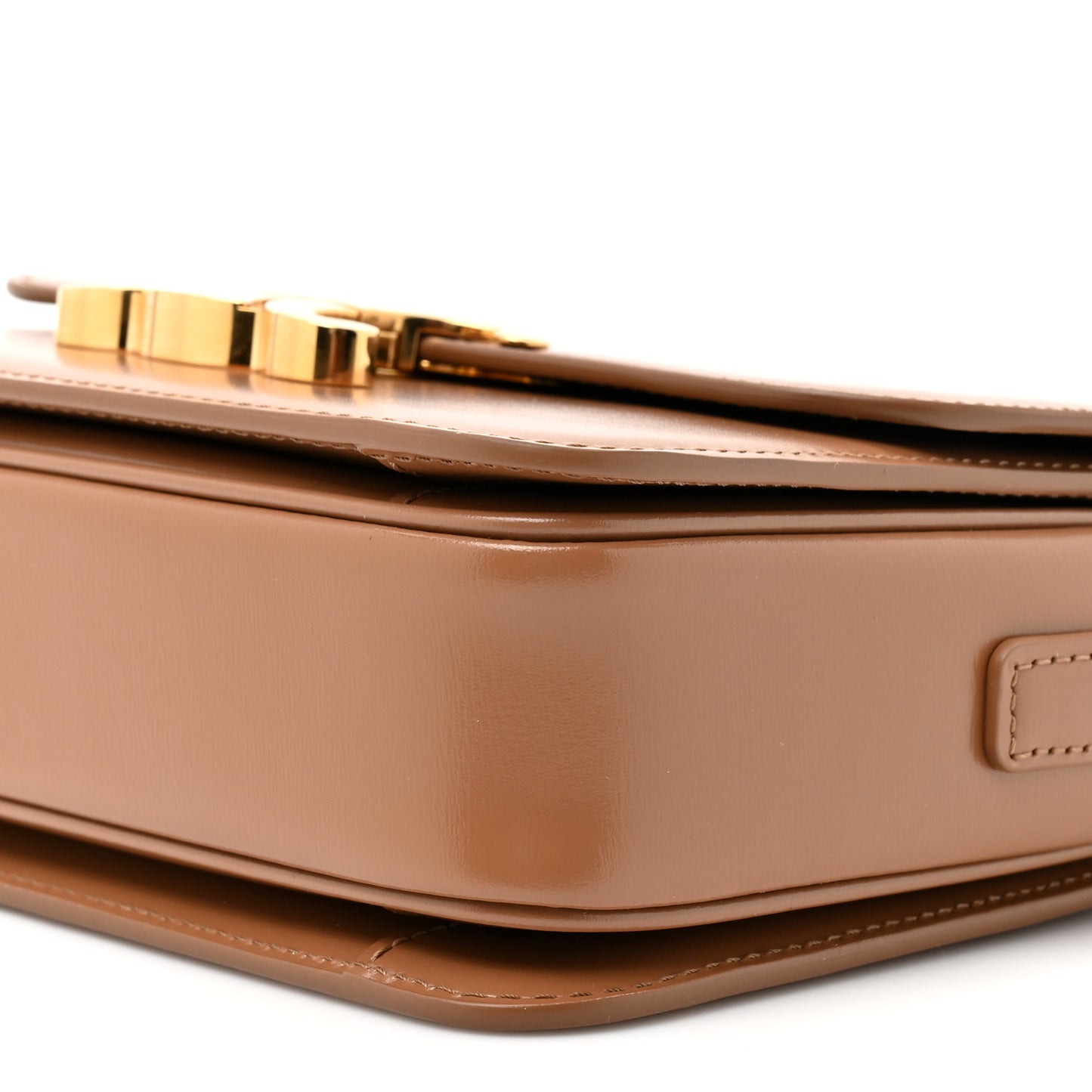 Shiny Calfskin Teen Triomphe Bronze