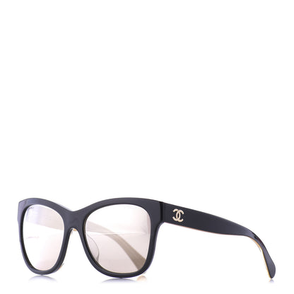 Chanel Acetate Square CC Sunglasses 5380 Black 1 of 9