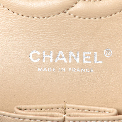 Chanel Caviar Quilted Medium Double Flap Beige Clair 8 of 12