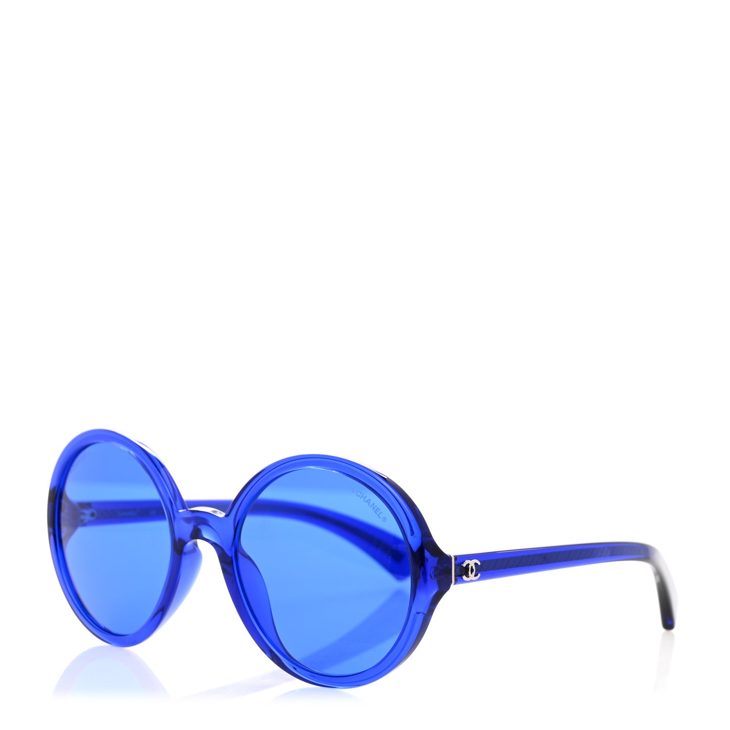 Acetate Round Sunglasses 71287A Blue