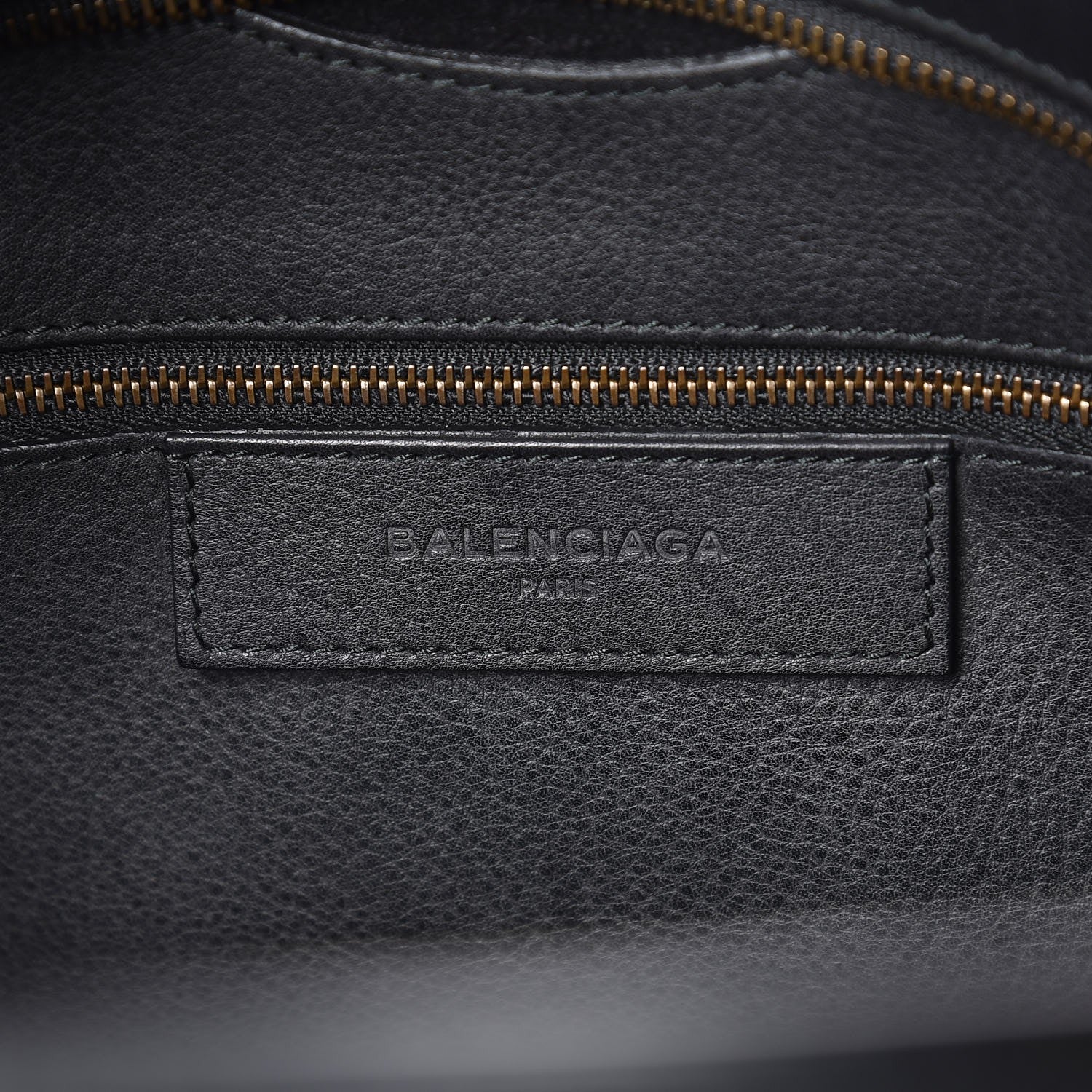 Balenciaga Veau Soyeux Perforated Blackout Hardware City Black 8 of 14