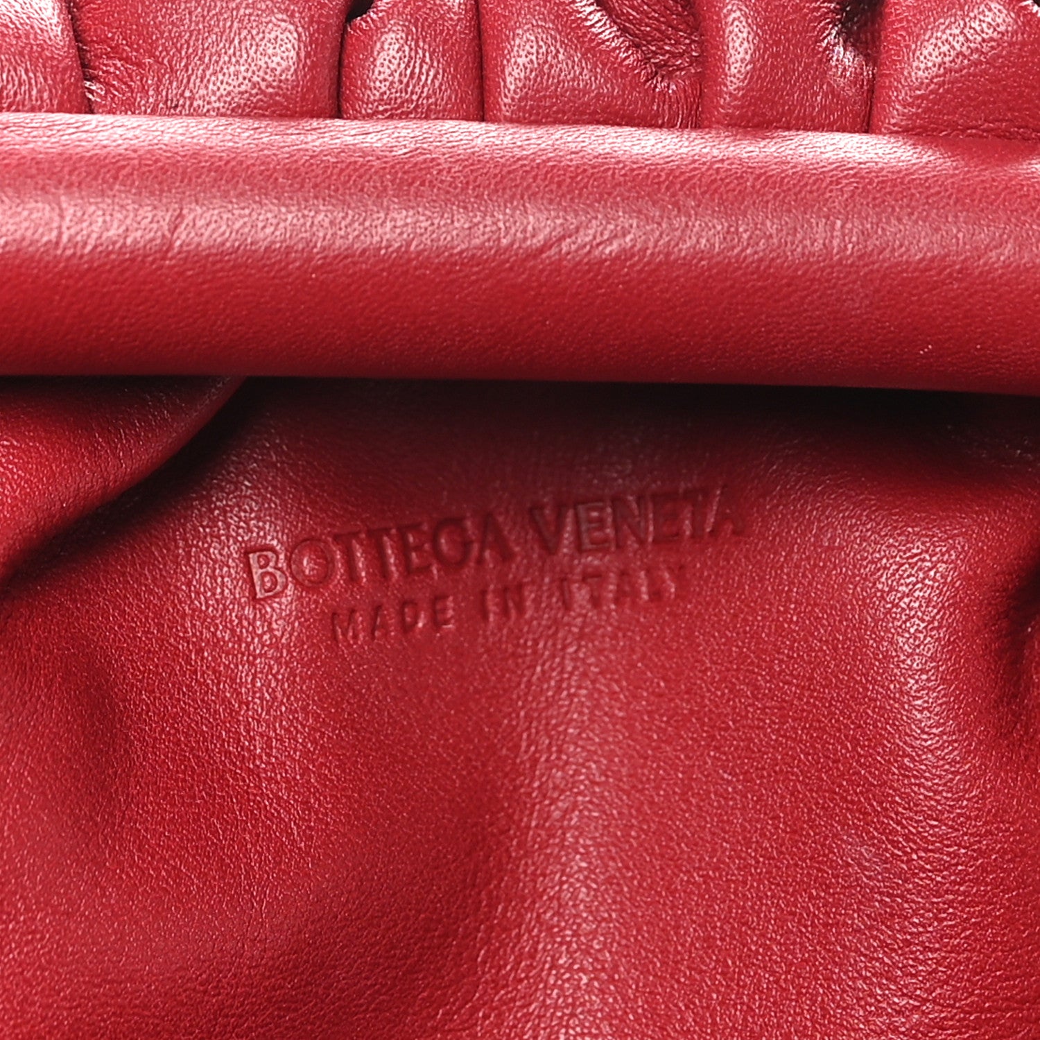 Bottega Veneta Butter Calfskin The Mini Pouch Bordeaux 6 of 10