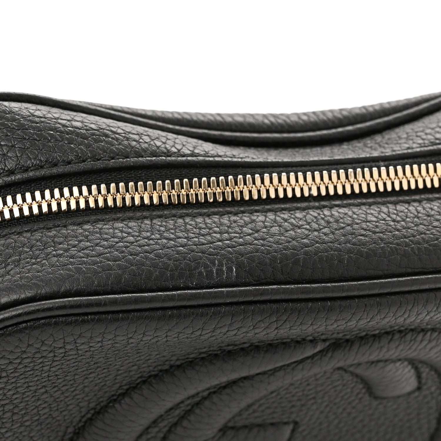 Gucci Pebbled Calfskin Small Soho Disco Bag Black 13 of 13