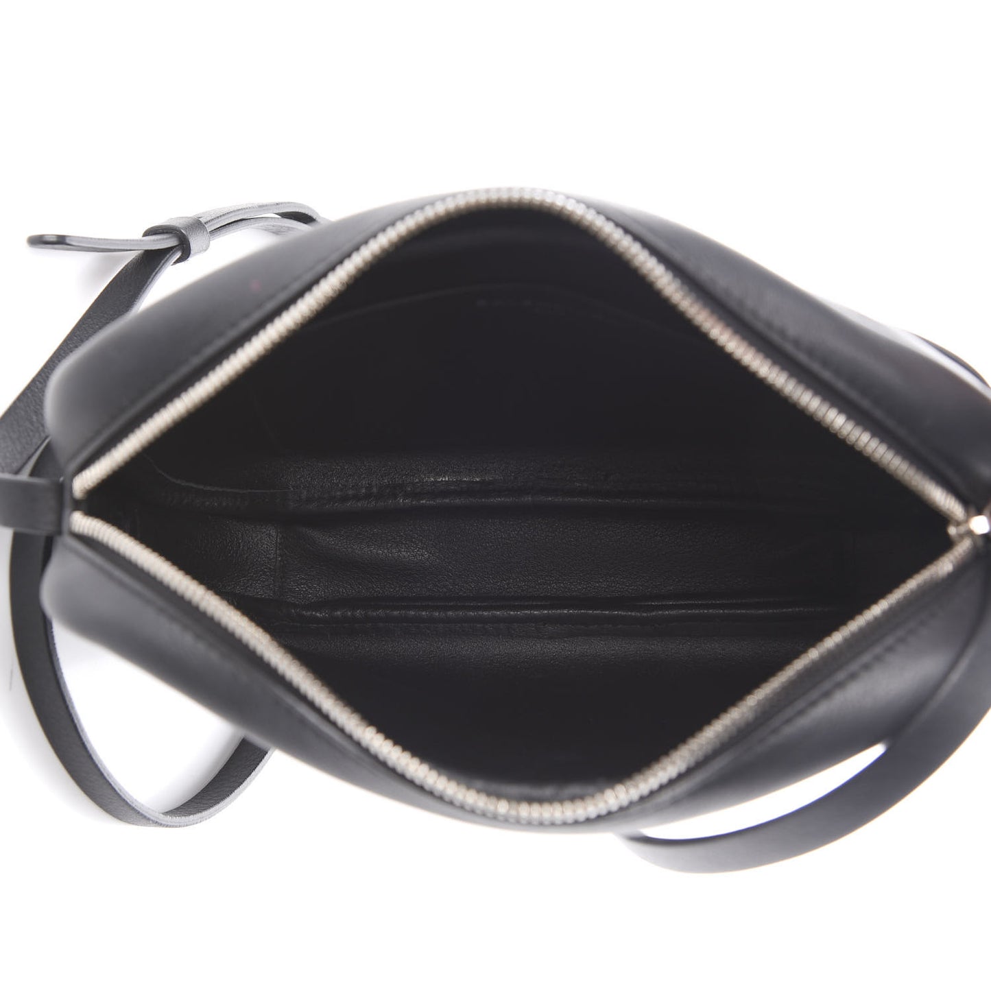 Calfskin Logo S Everyday Camera Bag Black