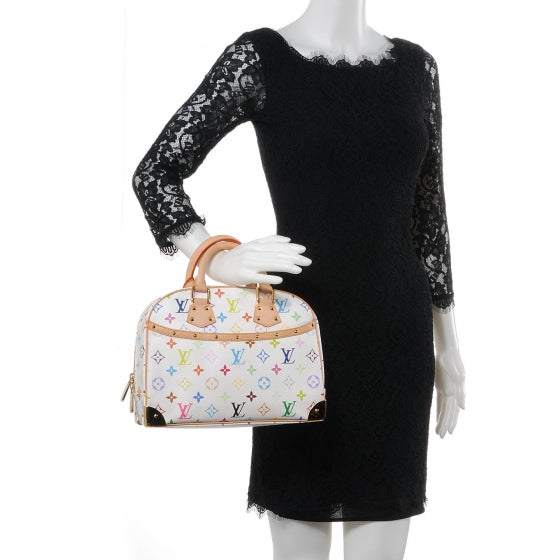 Monogram Multicolor Trouville White