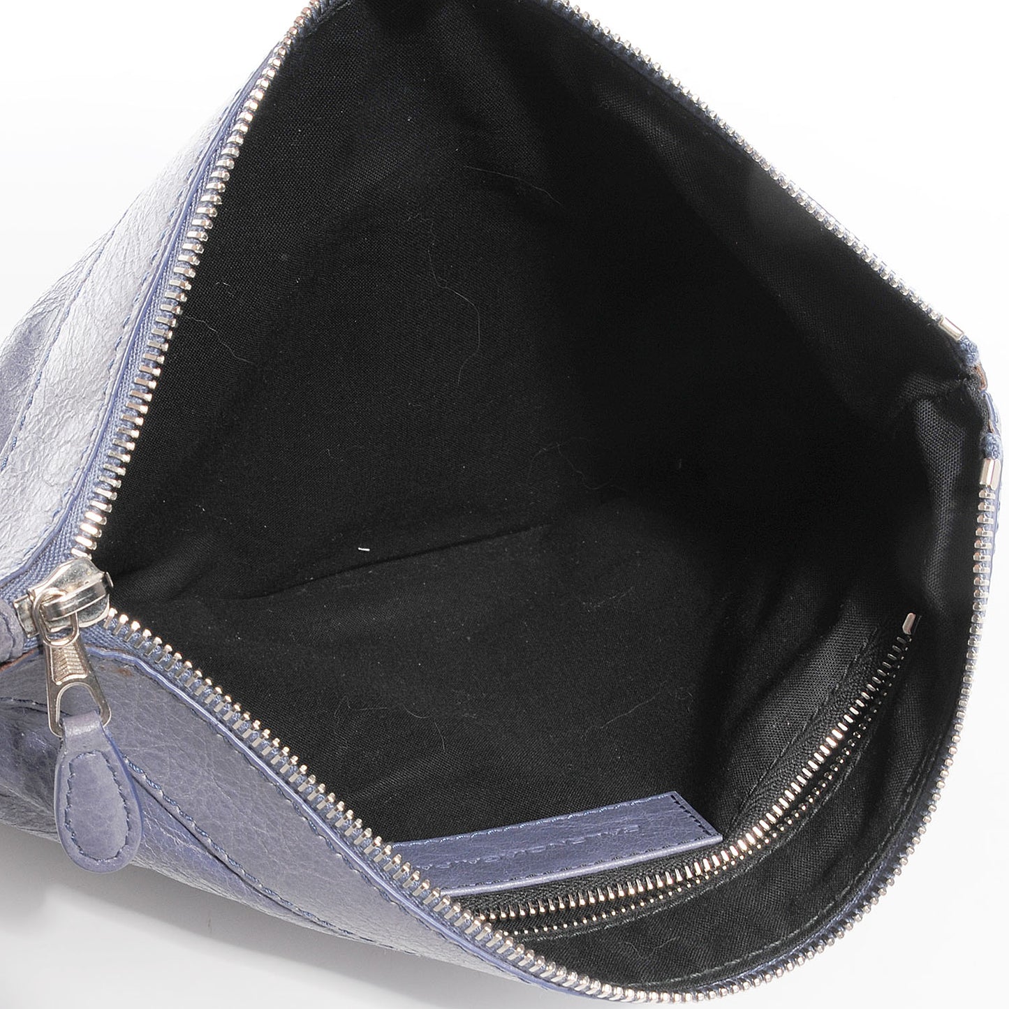 Agneau Giant Silver Hardware 12 Flat Handle Clutch Jacynthe