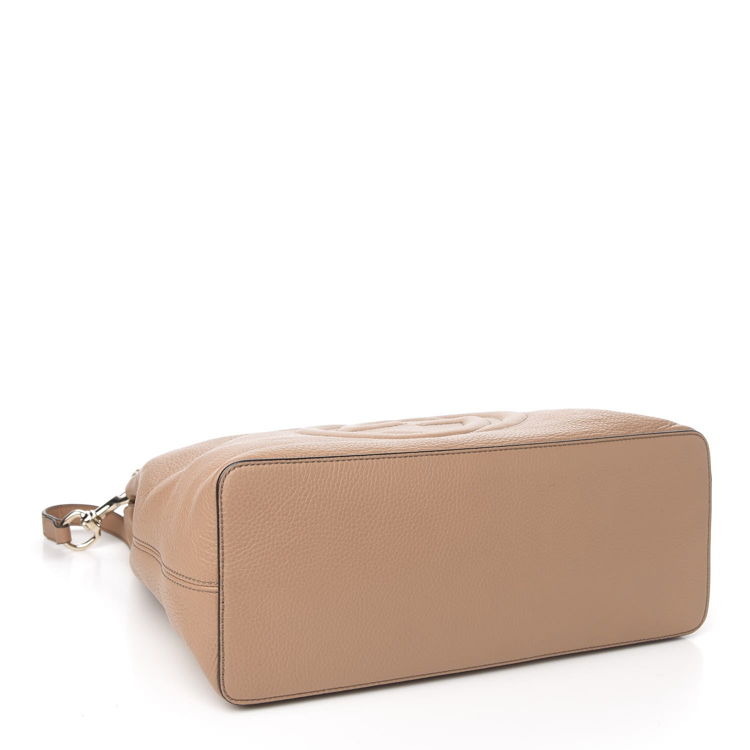 Gucci Pebbled Calfskin Large Soho Hobo Camelia 3 of 9