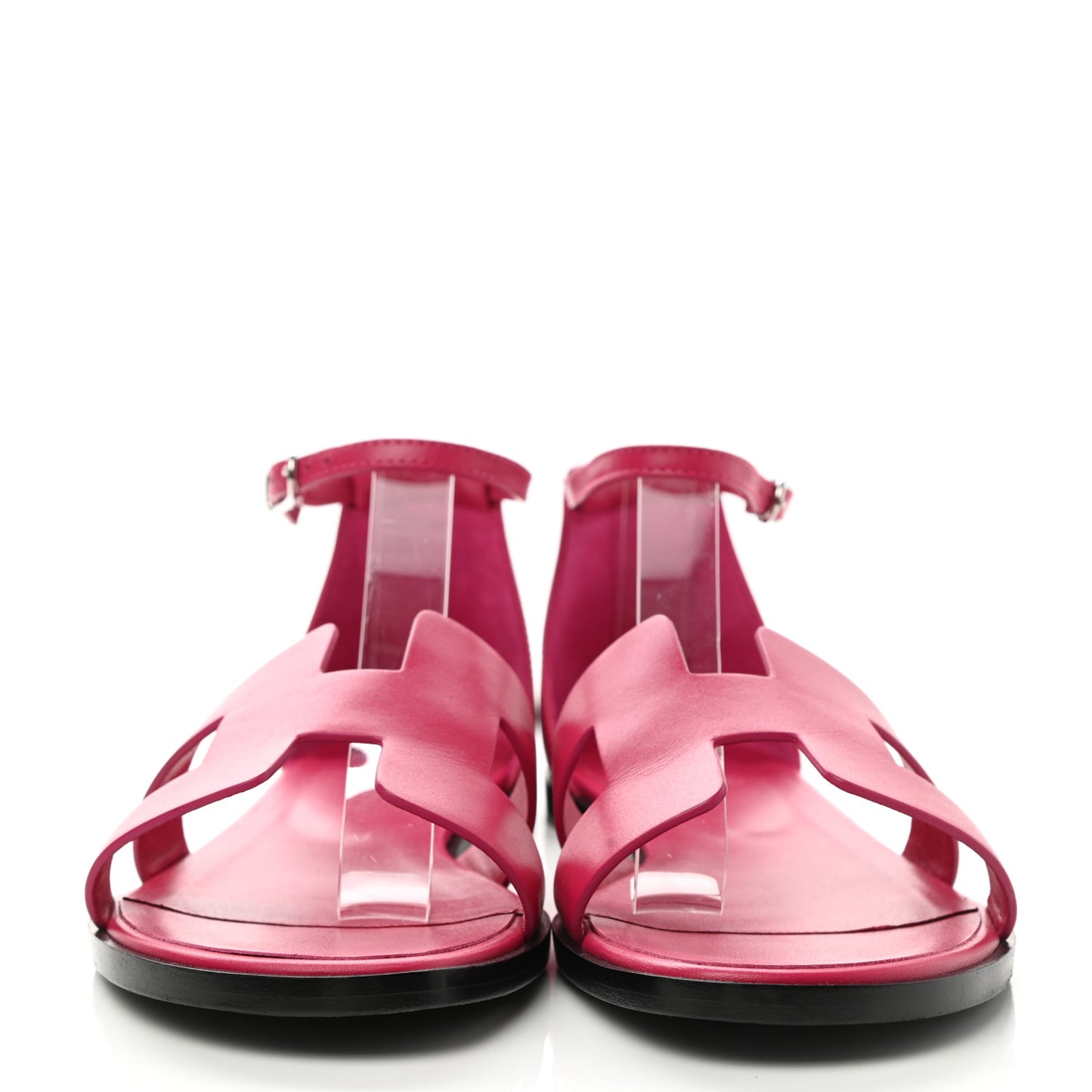 Calfskin Santorini Sandals 38.5 Fuchsia