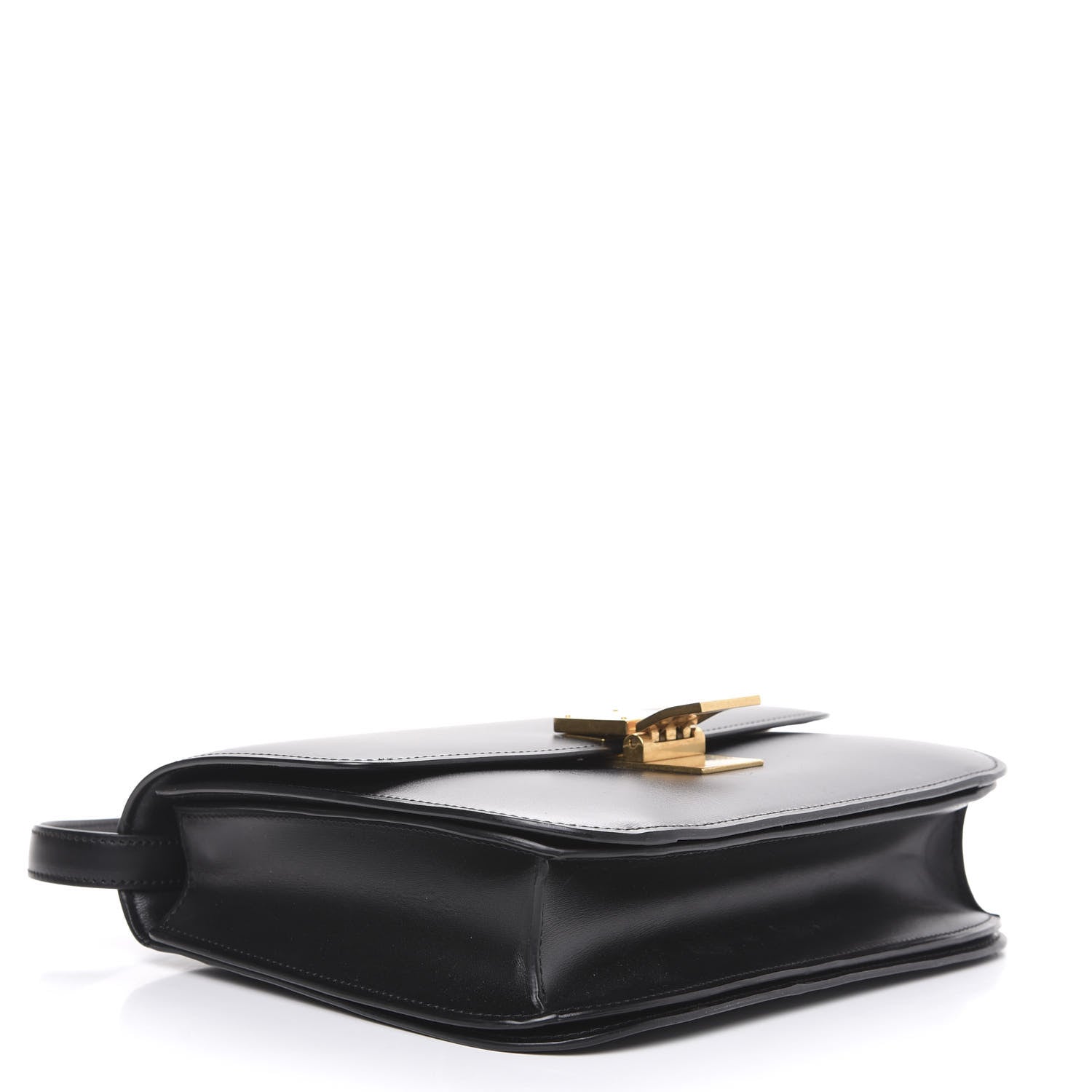 Celine Box Calfskin Medium Classic Box Flap Bag Black 4 of 11