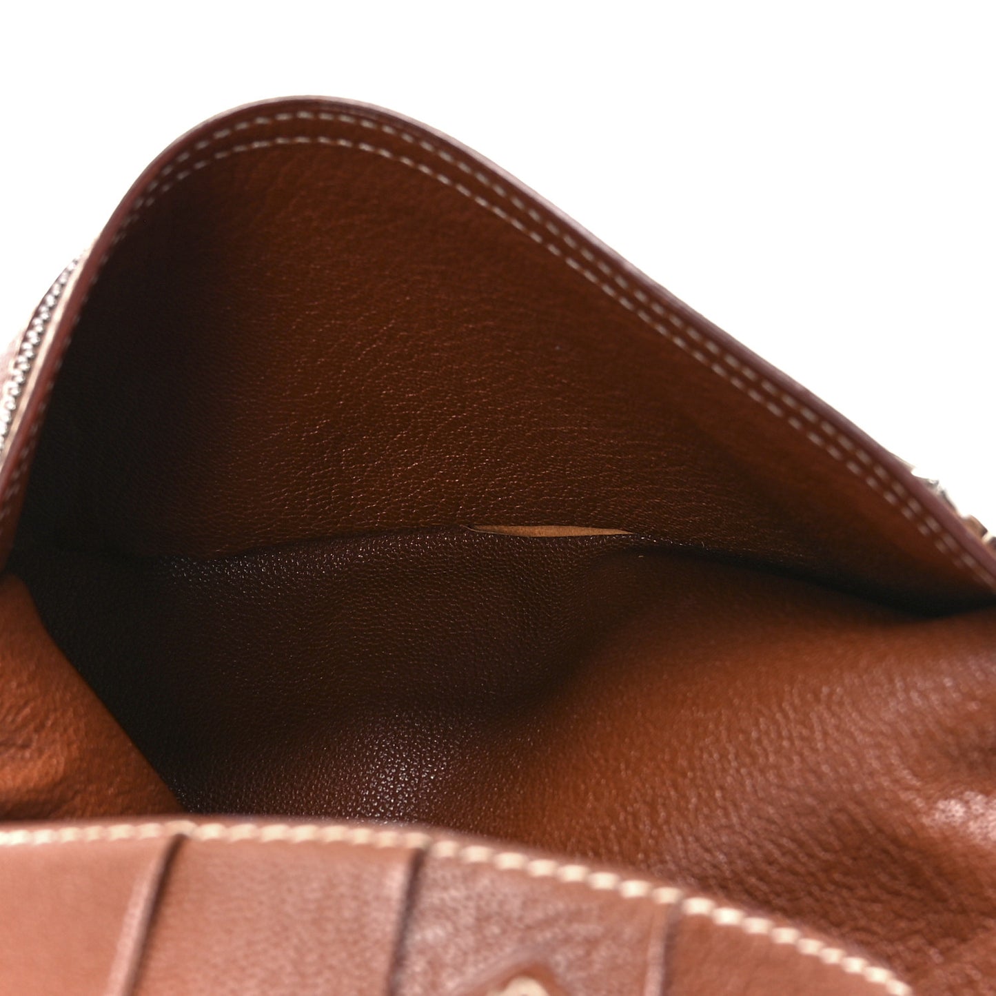 Chevre Mysore Bearn Gusset Wallet Gold