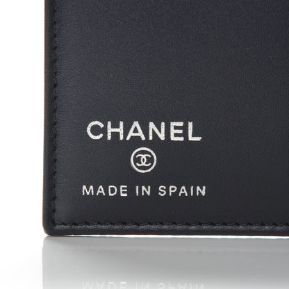 Chanel Caviar CC Timeless Card Holder Navy Blue 5 of 6