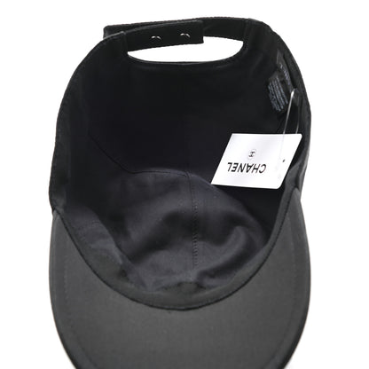 Chanel Cotton CC Cap Hat Black 7 of 9