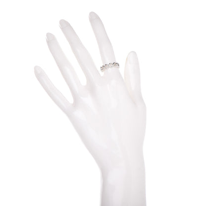 Gucci 18K White Gold 5mm 1973 Band Ring 51 5.75 2 of 5