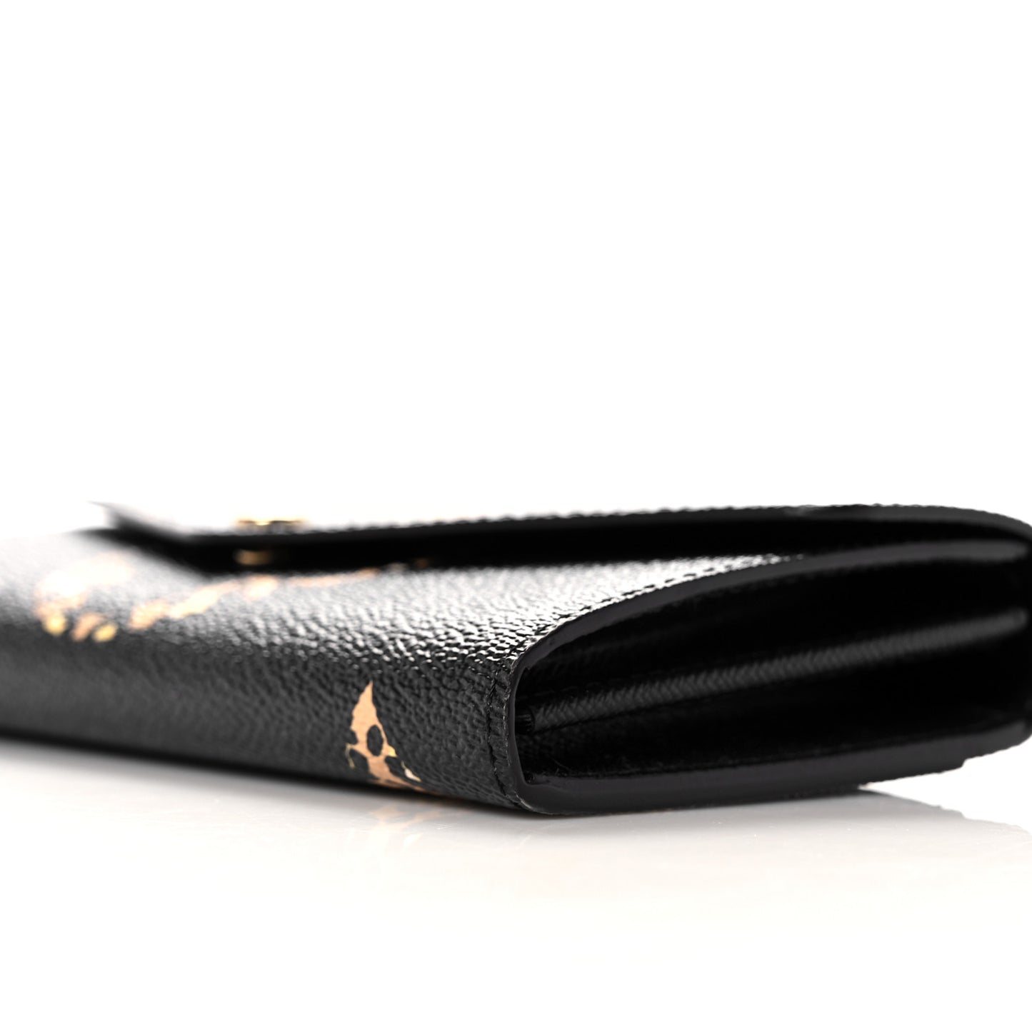 Monogram Giant Jungle Sarah Wallet Black