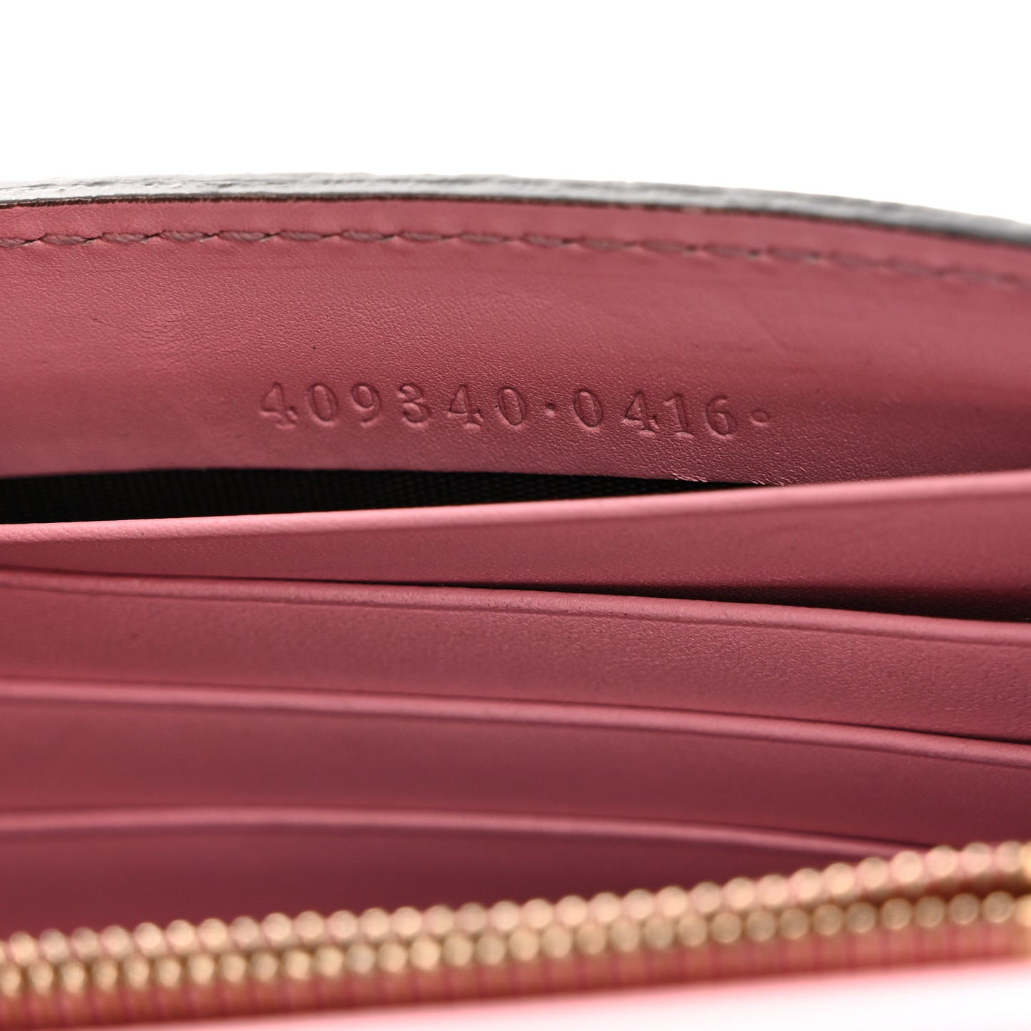 Guccissima Icon Chain Wallet Carmine Rose