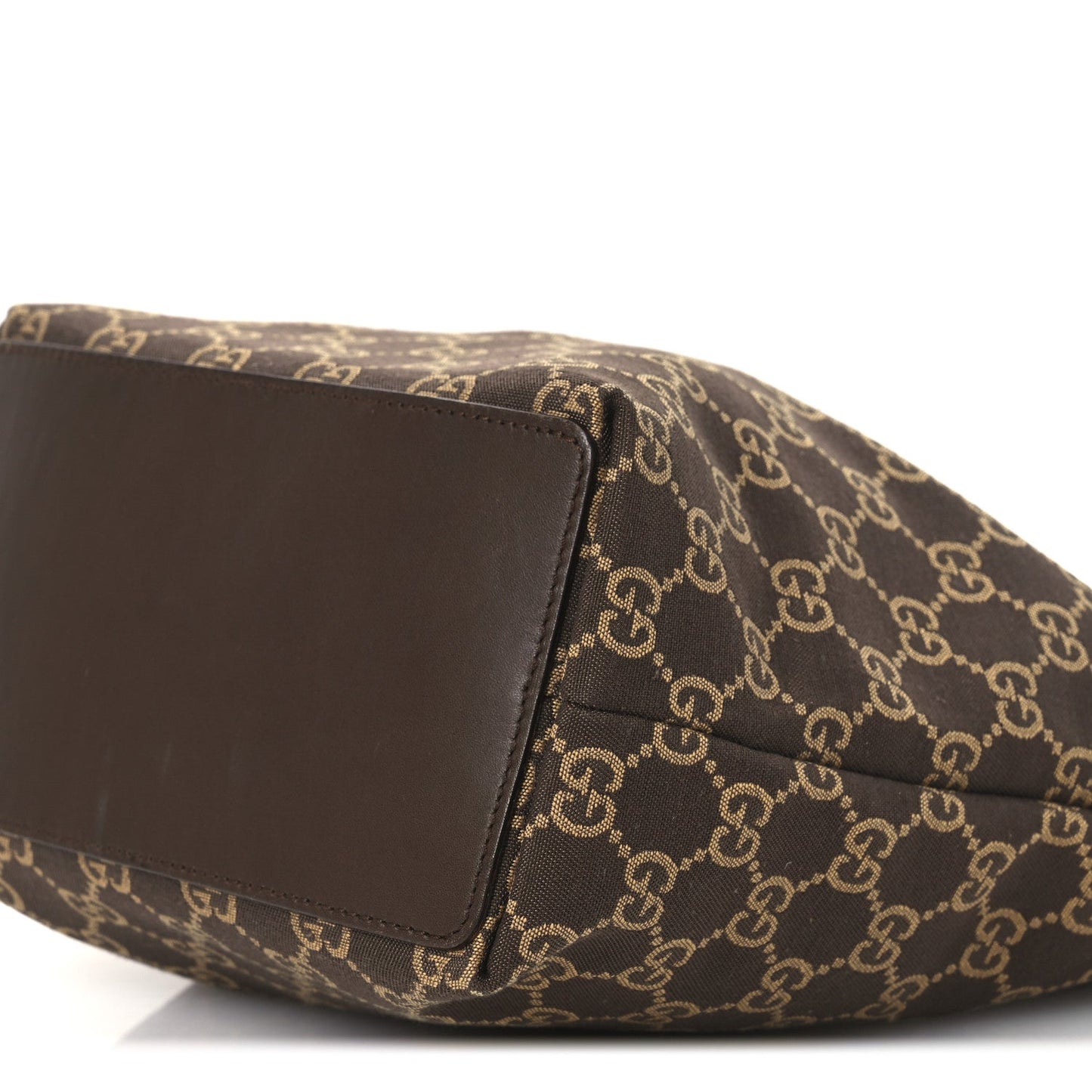 Monogram Small Bucket Tote Brown