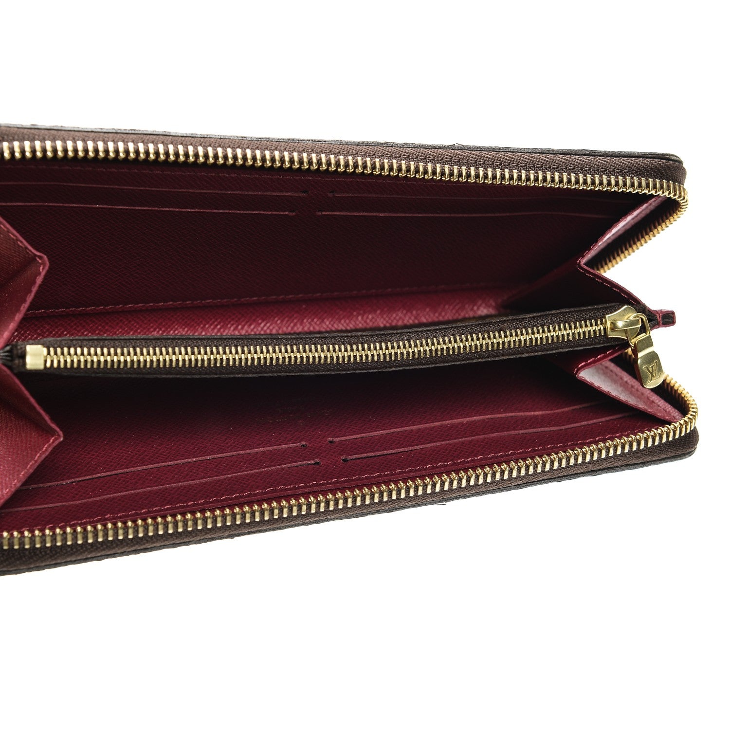 Louis Vuitton Monogram Clemence Wallet Fuchsia 5 of 7