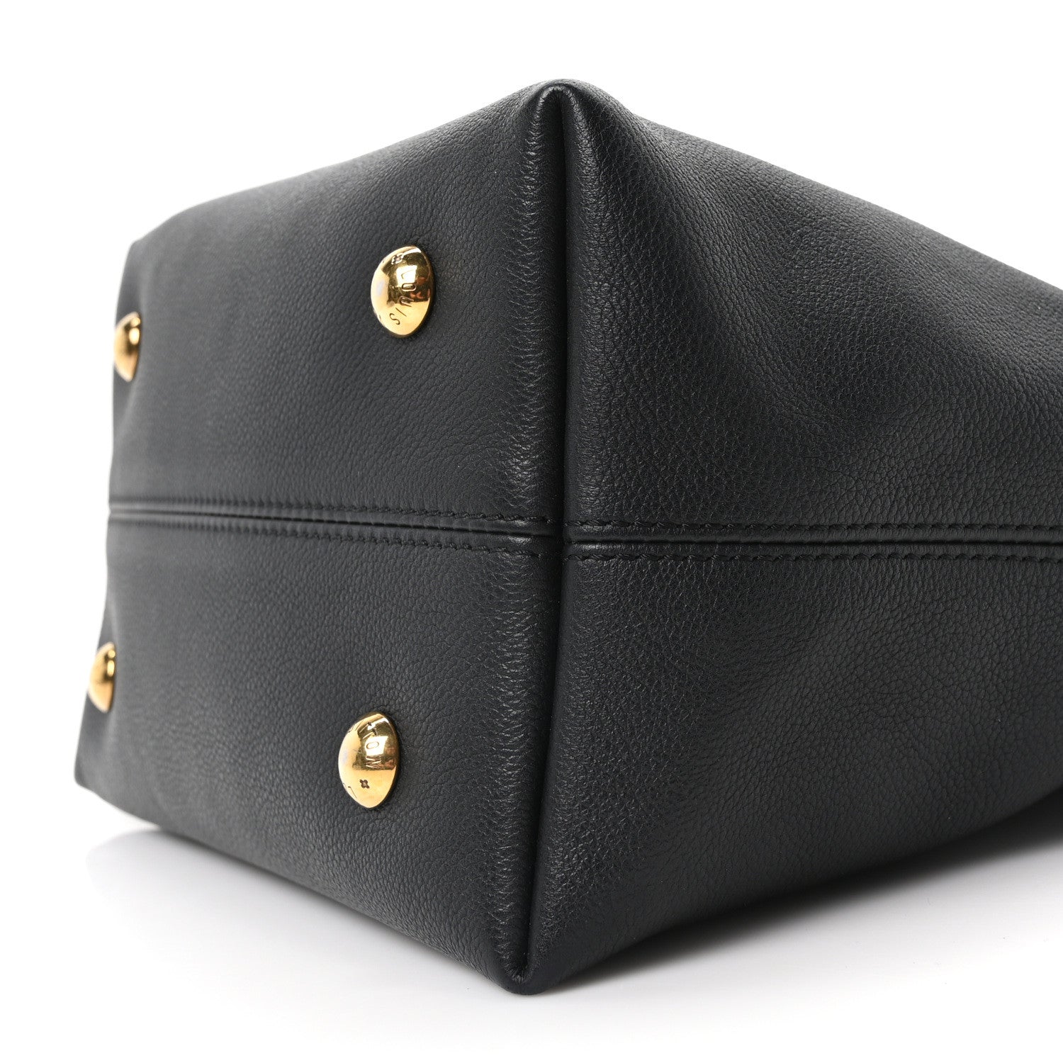 Louis Vuitton Grained Calfskin Low Key Hobo PM Black 10 of 10