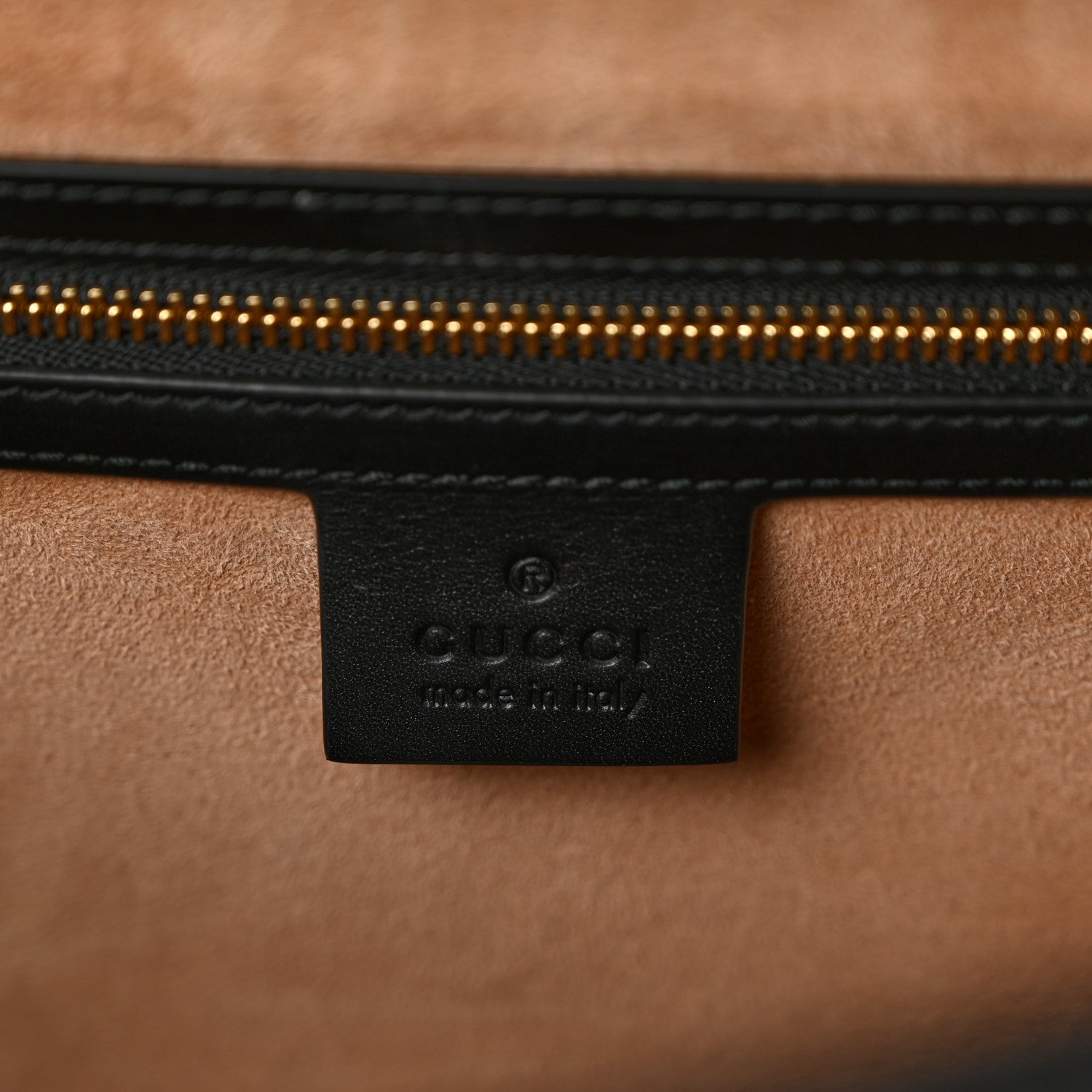 Gucci Calfskin Maxi Sylvie Top Handle Bag Black 6 of 11