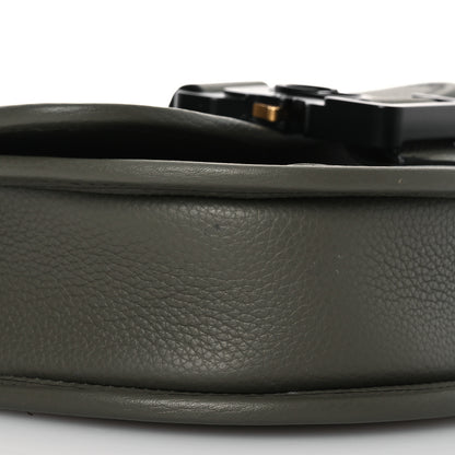 Christian Dior Grained Calfskin Mini Gallop Bag With Strap Green 9 of 13