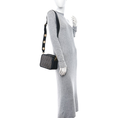 Fendi Vitello Century F is Fendi Bi-Color FF 1974 Embossed Camera Case Maya Black 2 of 10