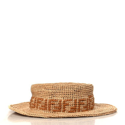 Fendi Raffia FF Mens Bucket Hat 4 of 9