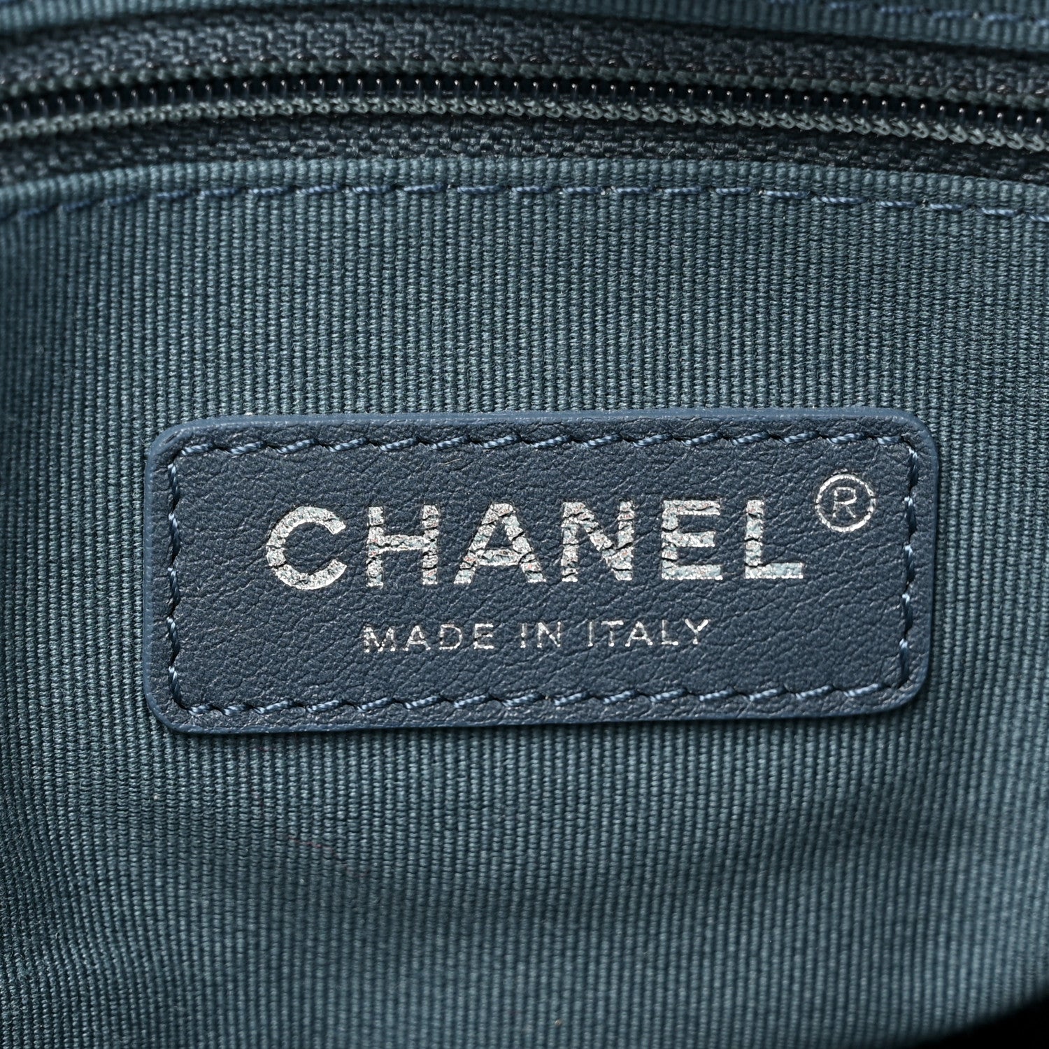 Chanel Denim Small Deauville Tote Light Blue 8 of 12