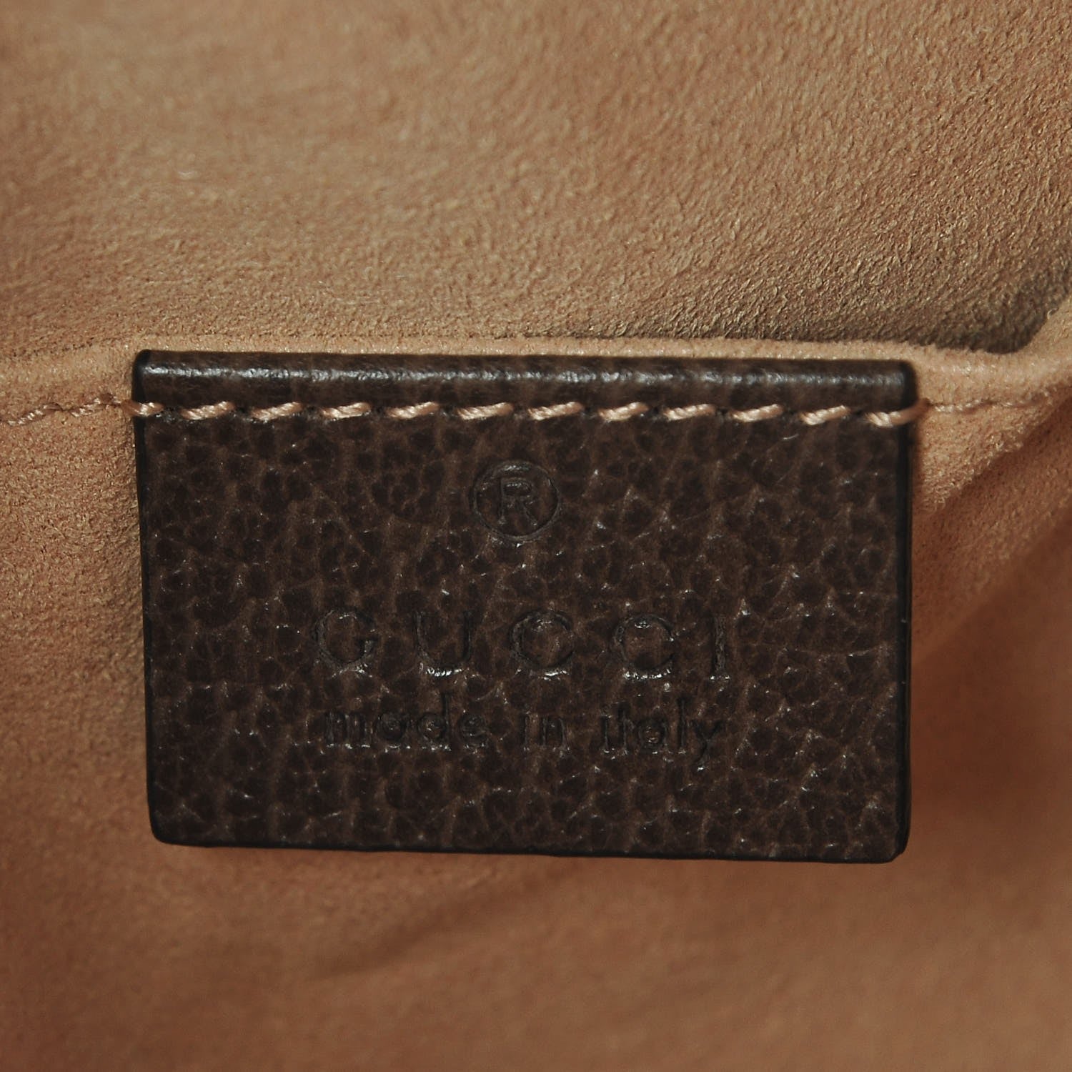 Gucci GG Supreme Monogram Web Mini Ophidia Shoulder Bag Brown 6 of 7