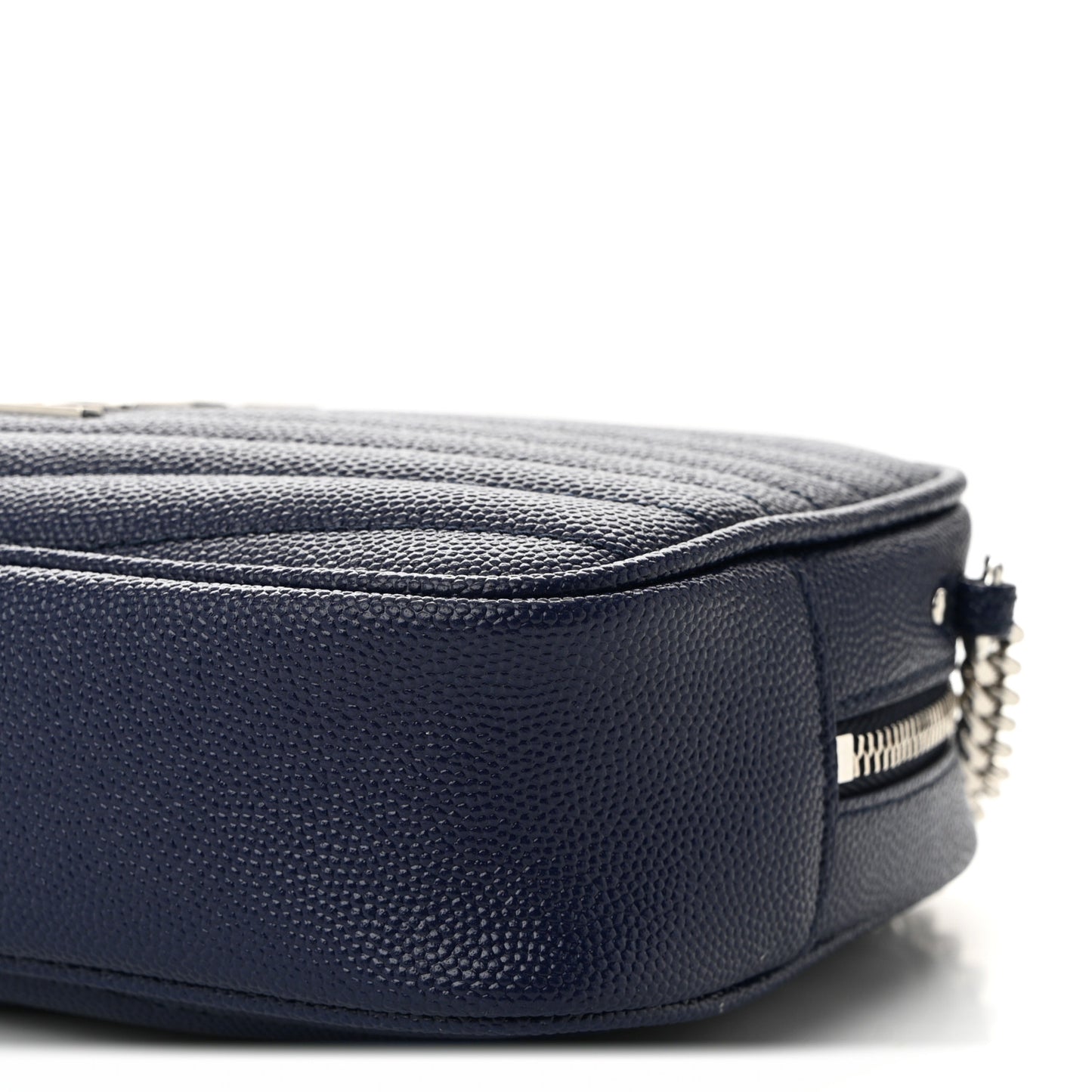 Grain De Poudre Matelasse Monogram Mini Lou Camera Bag Azure Blue