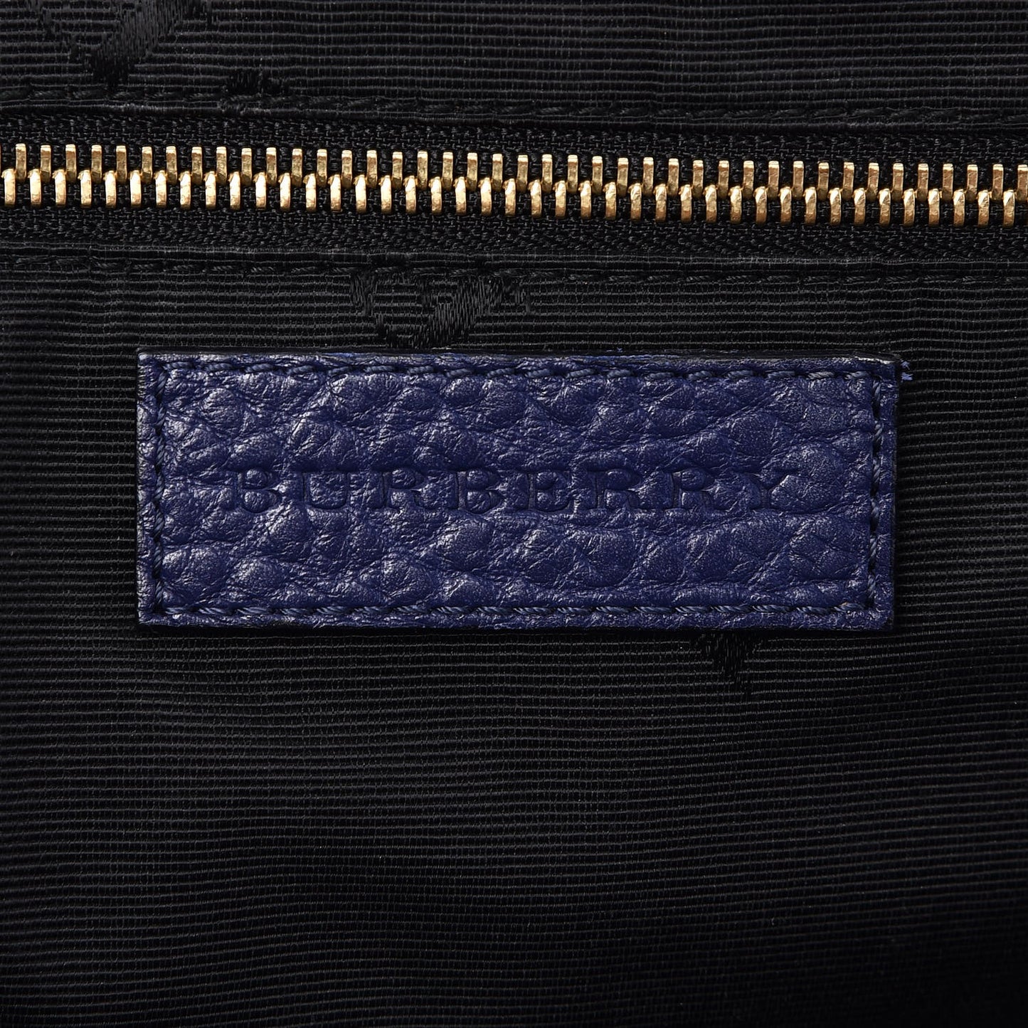 Heritage Grain Small Orchard Bowling Bag Navy Blue
