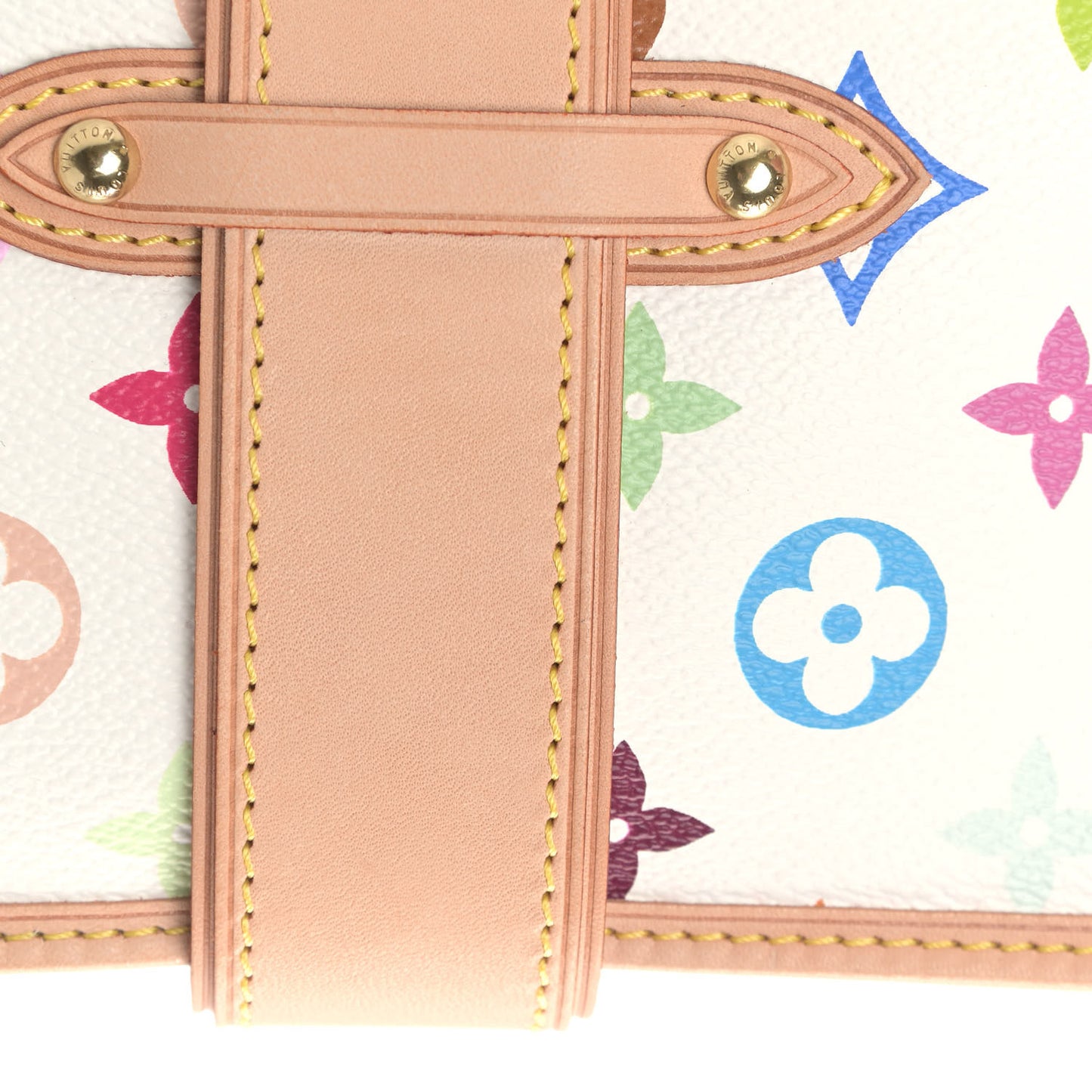 Monogram Multicolor Shirley White