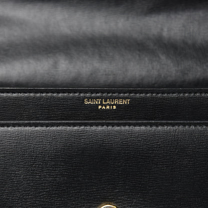 Saint Laurent Calfskin Medium Monogram Sunset Black 6 of 13
